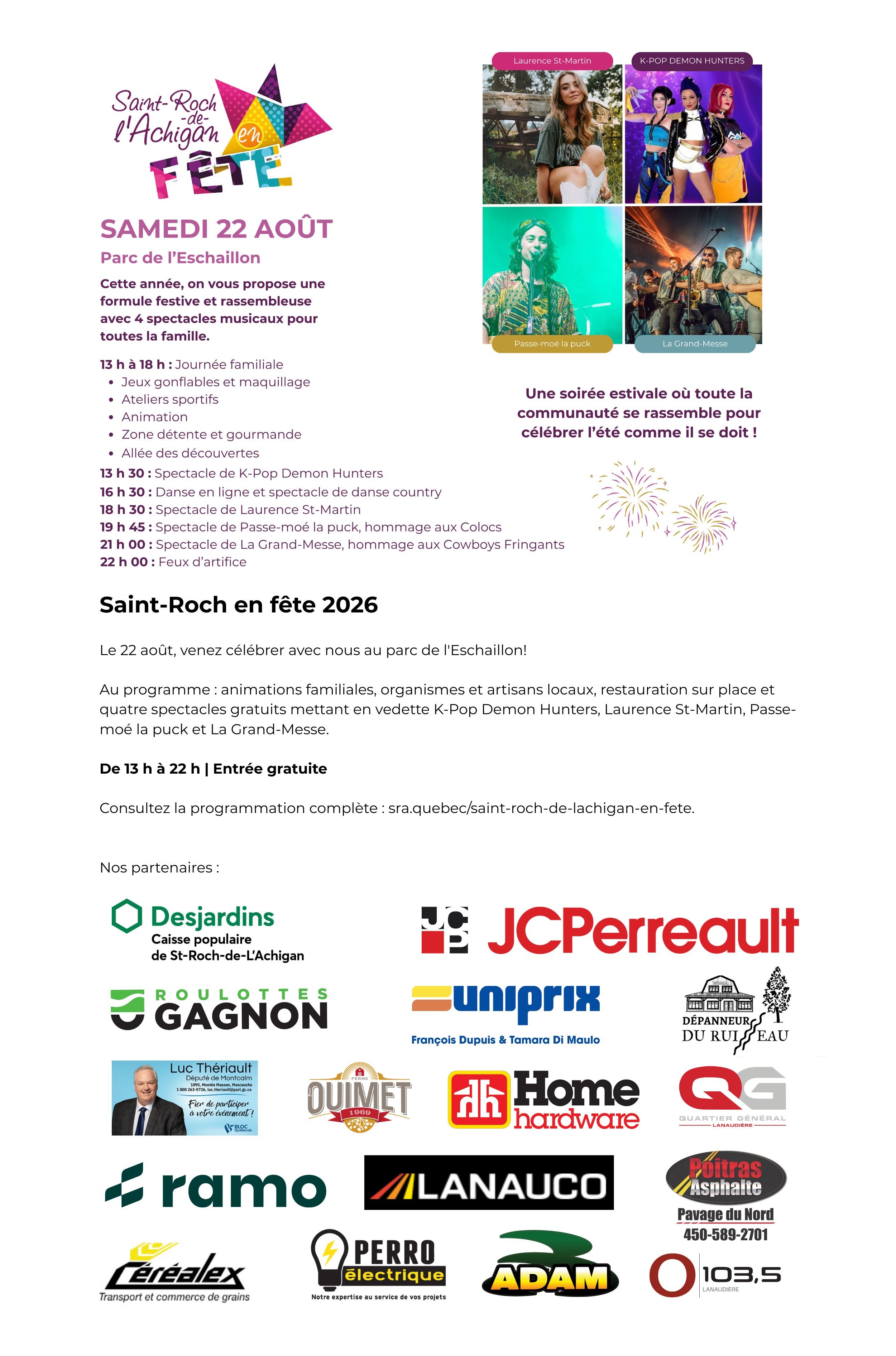 St-Roch en fête 2026
